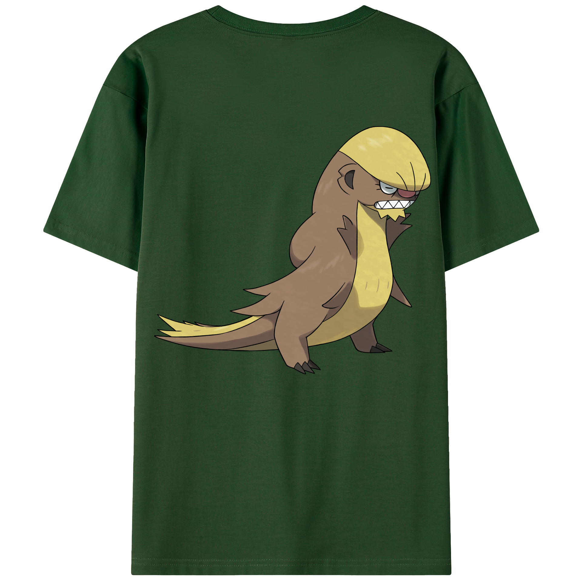 （画像用） ポケットモンスター Pokémon 綿100％半袖Tシャツ（背面プリント）